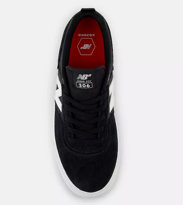 New Balance Numeric 306 Foy (Black/White) - Image 4