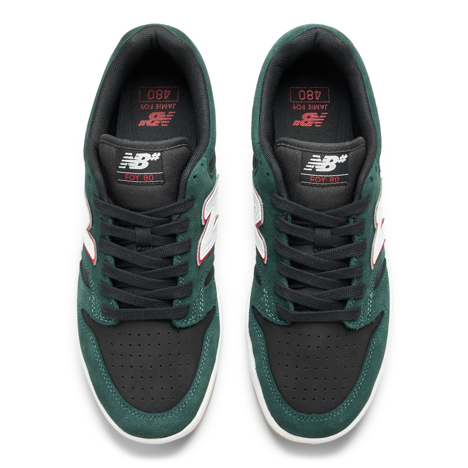 New Balance Numeric 480 (Green/Red) - Image 3