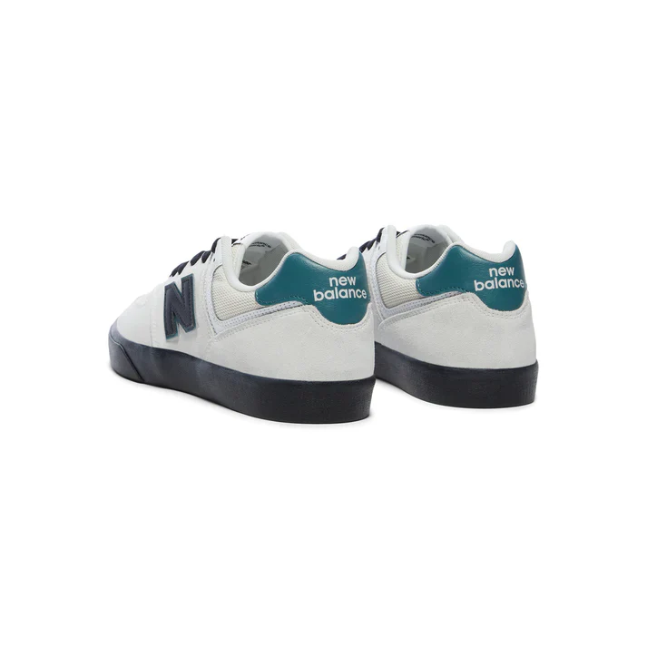 New Balance Numeric 574 Vulc (White/Black) - Image 3
