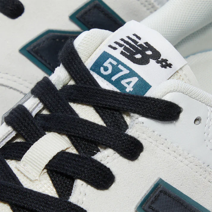 New Balance Numeric 574 Vulc (White/Black) - Image 5
