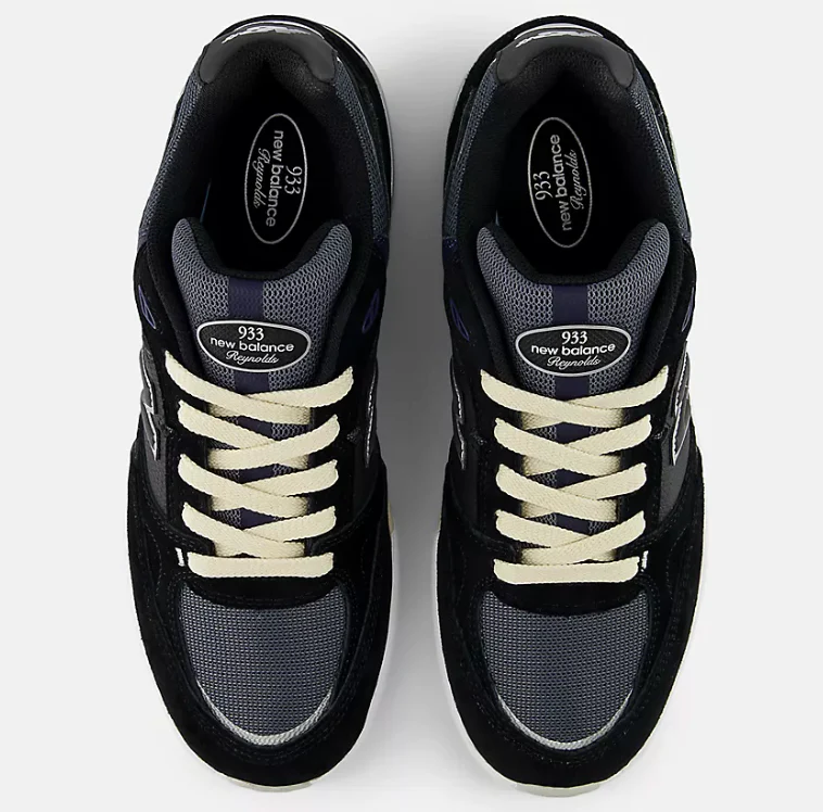 New Balance Numeric Andrew Reynolds 933 (Black/Blue) - Image 4