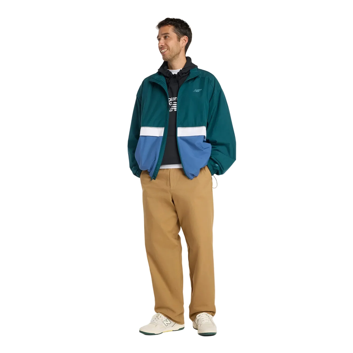 New Balance Numeric Archive Jacket (Green/White/Blue)