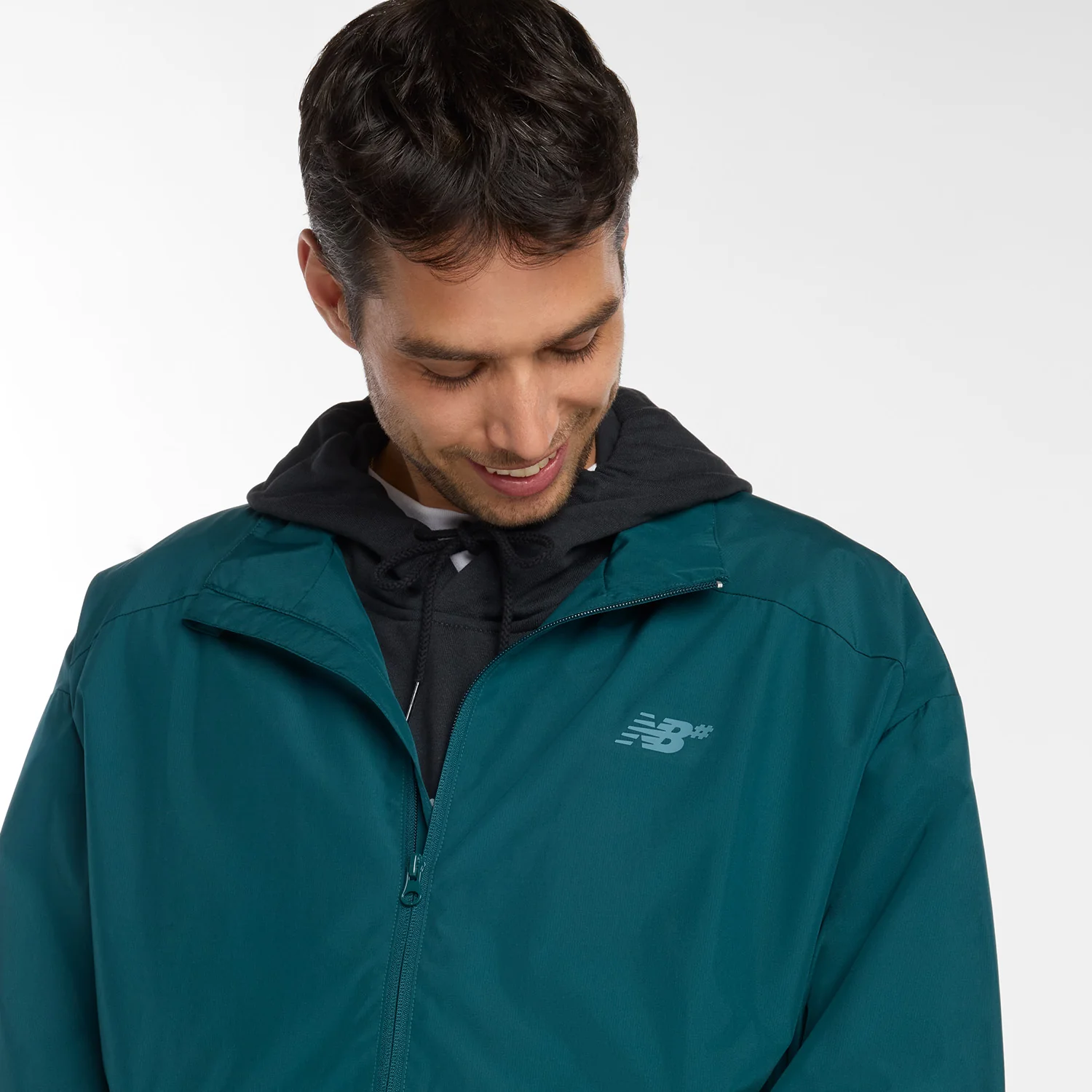 New Balance Numeric Archive Jacket (Green/White/Blue) - Image 2