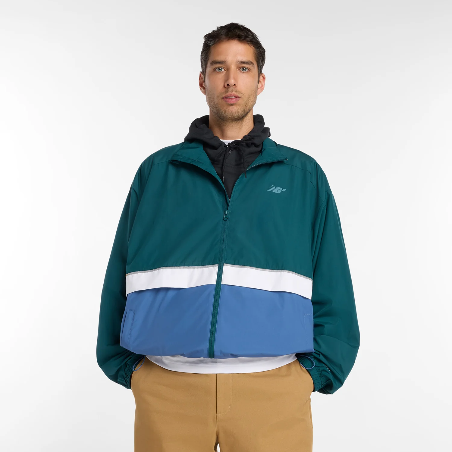 New Balance Numeric Archive Jacket (Green/White/Blue) - Image 6