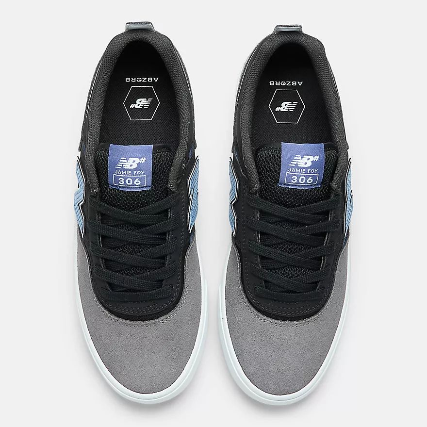New Balance Numeric 306 Foy (Grey/Black) - Image 3