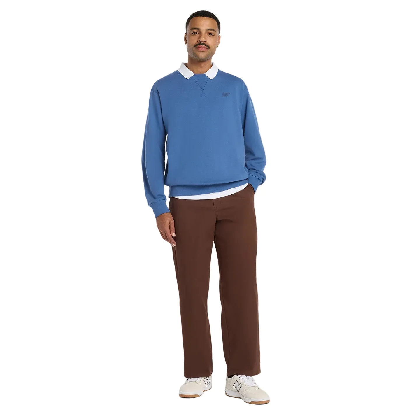 New Balance Numeric Team Crew Sweater (Blue)