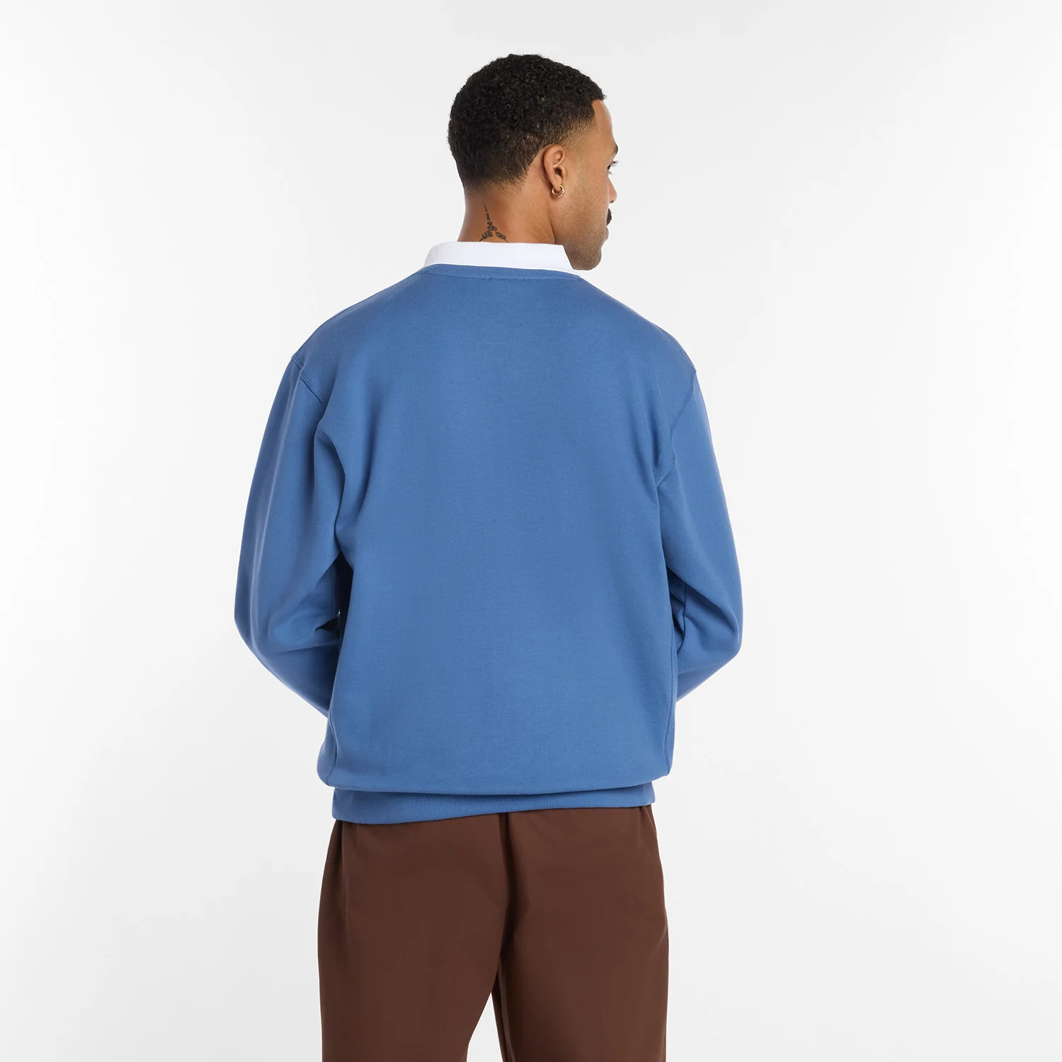 New Balance Numeric Team Crew Sweater (Blue) - Image 5