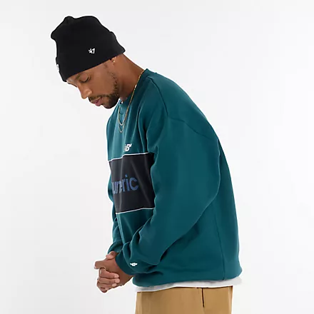 New Balance Numeric Team Crew Sweater (Medusa Green) - Image 4