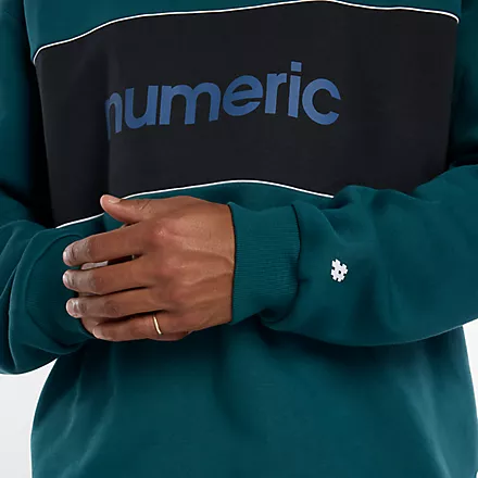 New Balance Numeric Team Crew Sweater (Medusa Green) - Image 5