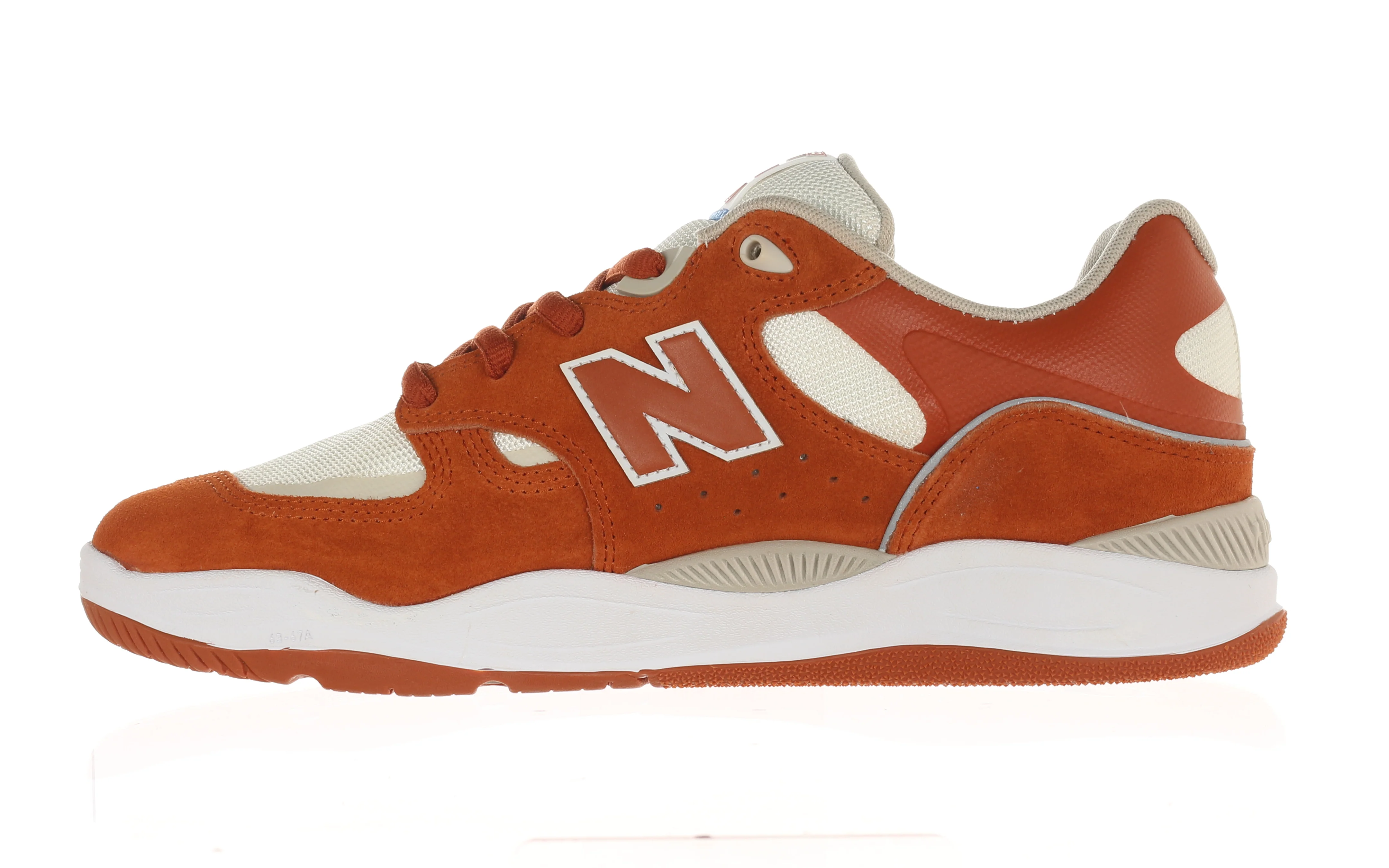 New Balance Numeric Tiago 1010 (Rust Orange/Cream) - Image 3