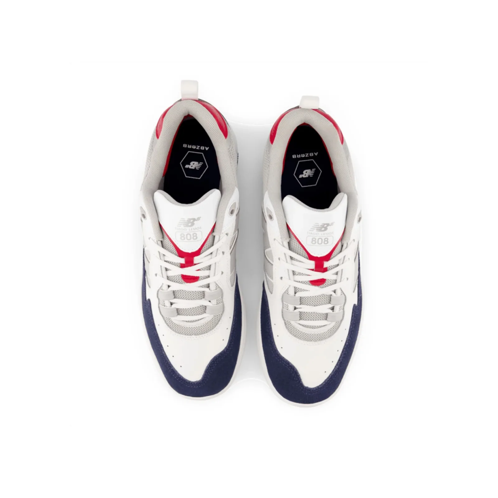 New Balance Numeric Tiago 808 (White/Navy) - Image 3