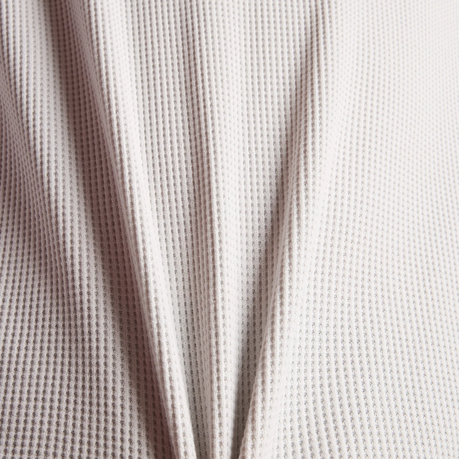 New Balance Numeric Waffle Knit Long Sleeve Henley (Oatmeal) - Image 6