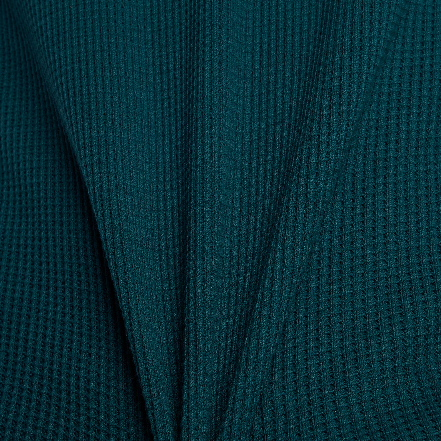 New Balance Numeric Waffle Knit Long Sleeve Henley (Spruce) - Image 6