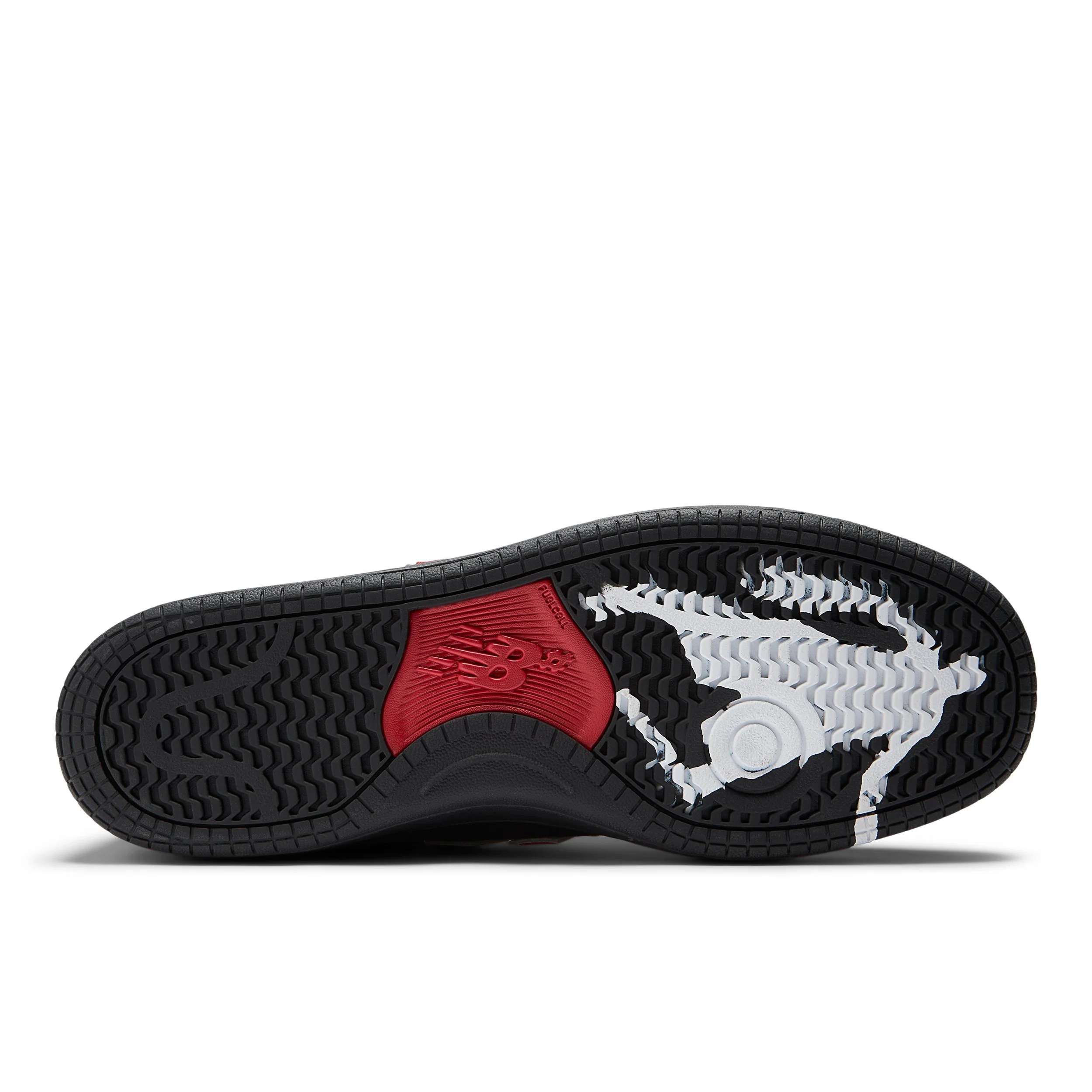 New Balance Numeric X Chocolate 480 High (Black/Red) - Image 4