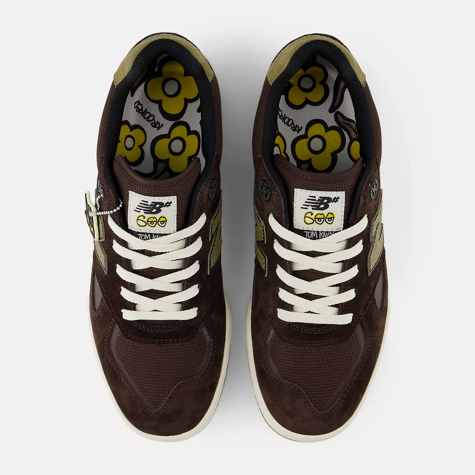 New Balance Tom Knox 600 x Krooked (Brown/Green) - Image 2