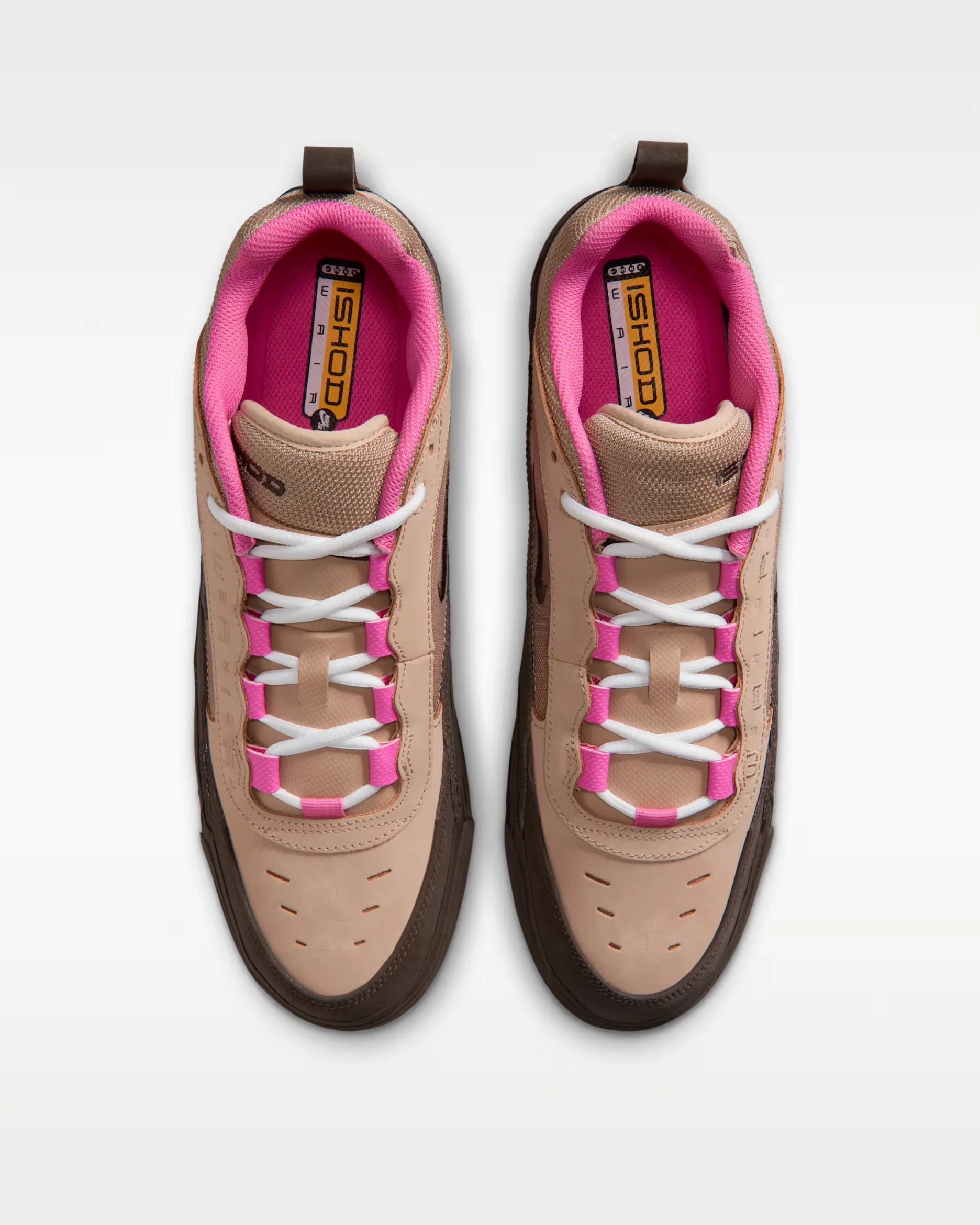 Nike SB Air Max Ishod (Hemp/Pinksicle/University Gold/Baroque Brown) - Image 4