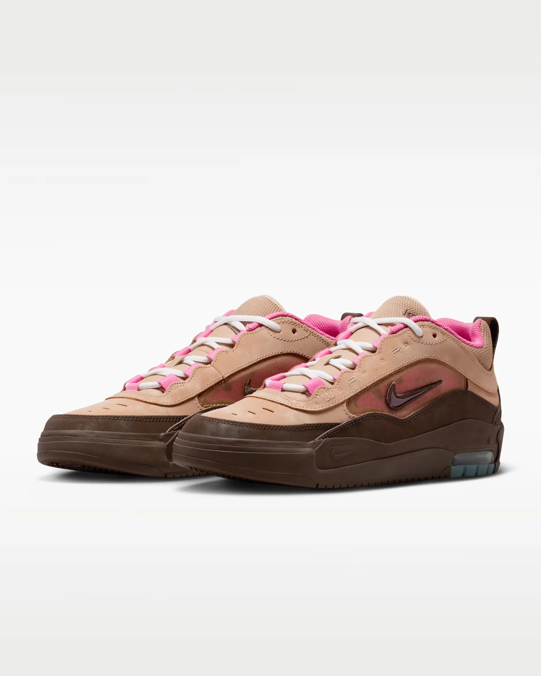Nike SB Air Max Ishod (Hemp/Pinksicle/University Gold/Baroque Brown) - Image 5