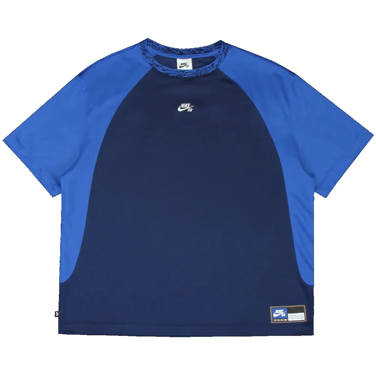 Nike SB Dri-Fit Knit Jersey (Blue Void/Game Royal/White)