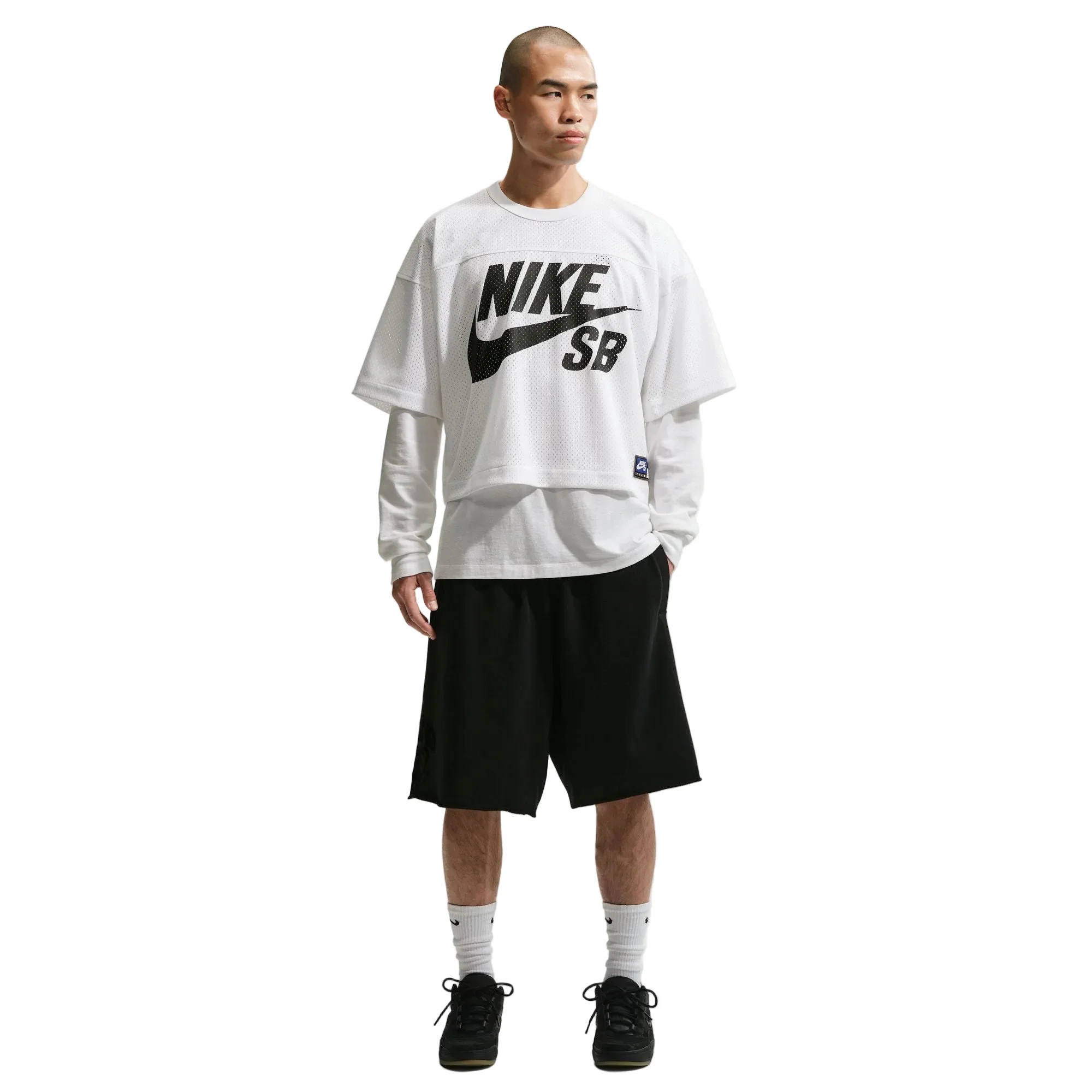 Nike SB Graphic Fleece Shorts (Black)
