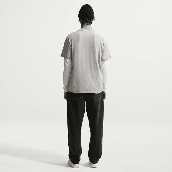 Nike SB Ishod Wair Skate Tee (Grey) - Image 5