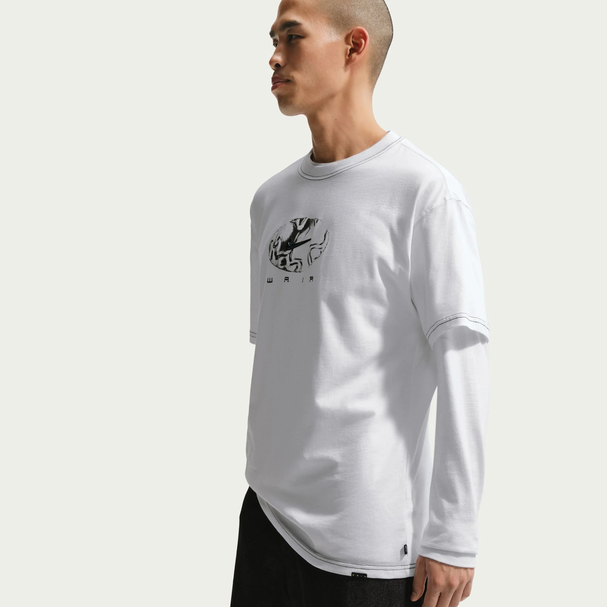 Nike SB Ishod Wair Skate Tee (White) - Image 3