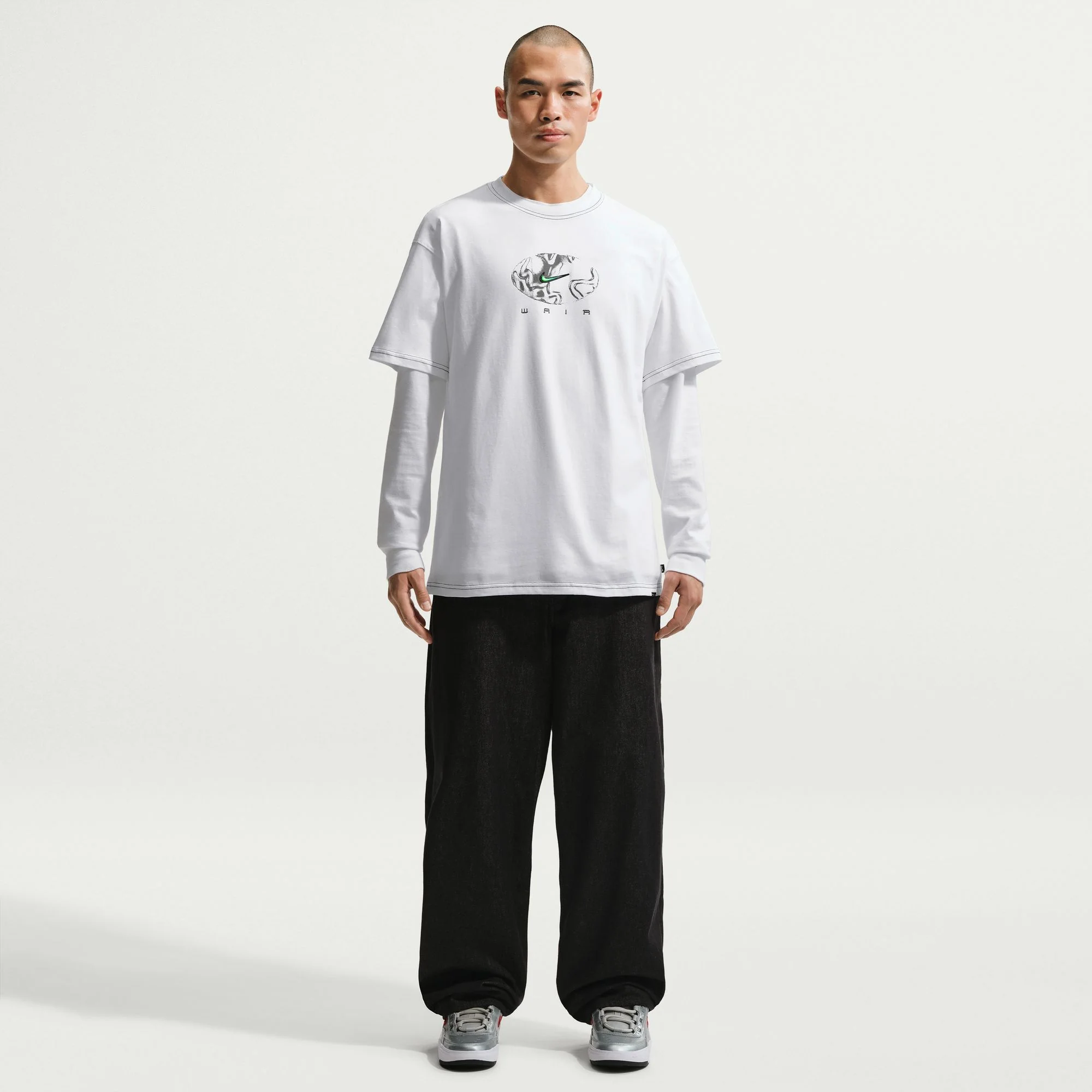 Nike SB Ishod Wair Skate Tee (White) - Image 4