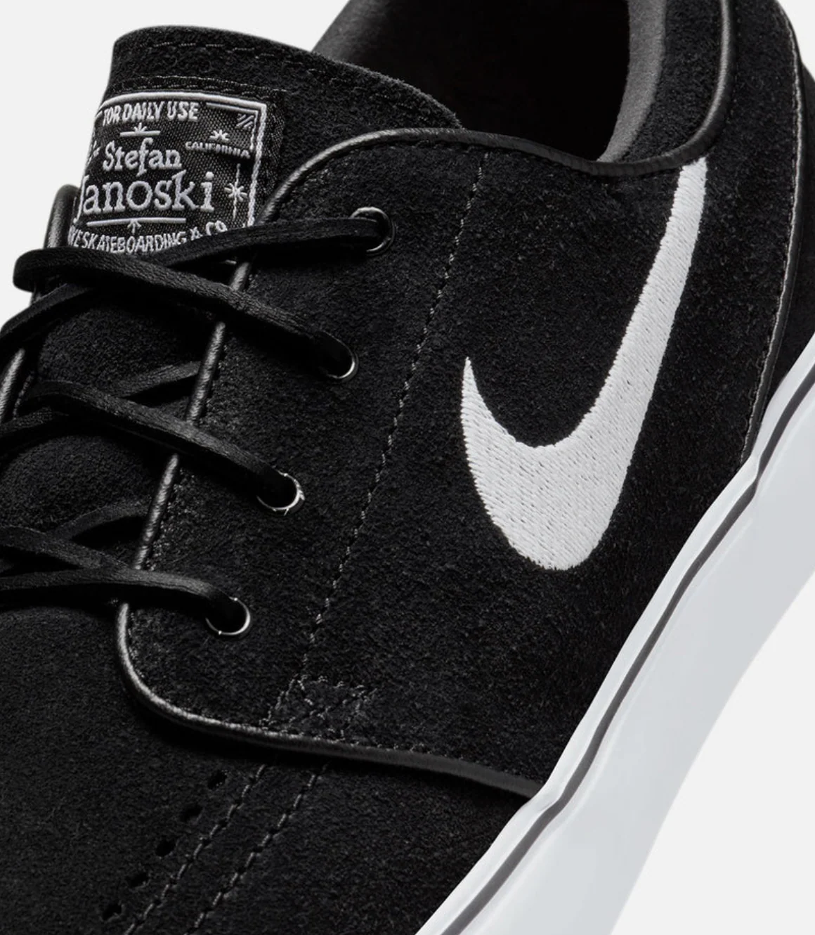 Nike SB Janoski OG+ (Black/White) - Image 3