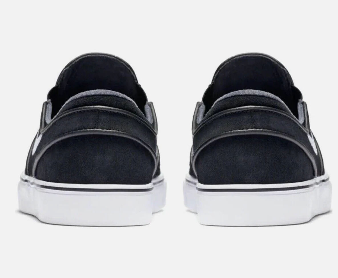 Nike SB Janoski+ Slip (Black/White) - Image 3