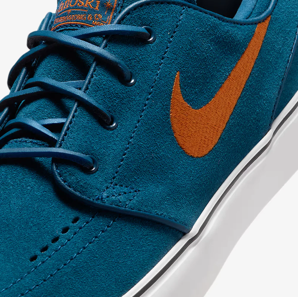 Nike SB Stefan Janoski OG+ (Blue Force/Campfire Orange) - Image 6