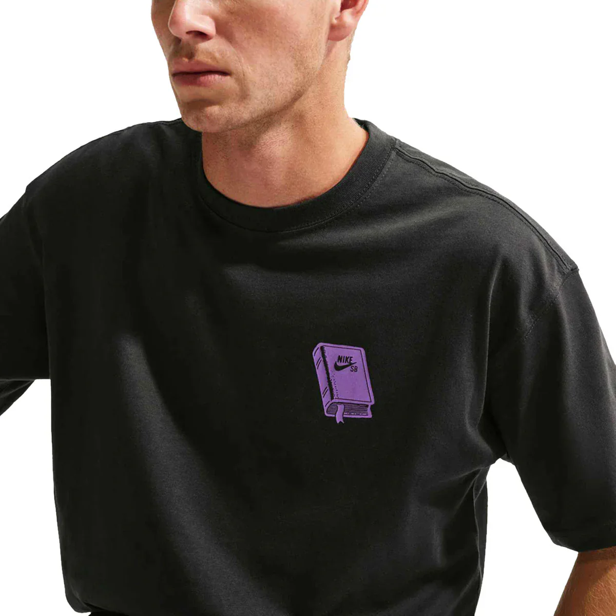 Nike SB T-Shirt LSE (Black) - Image 4