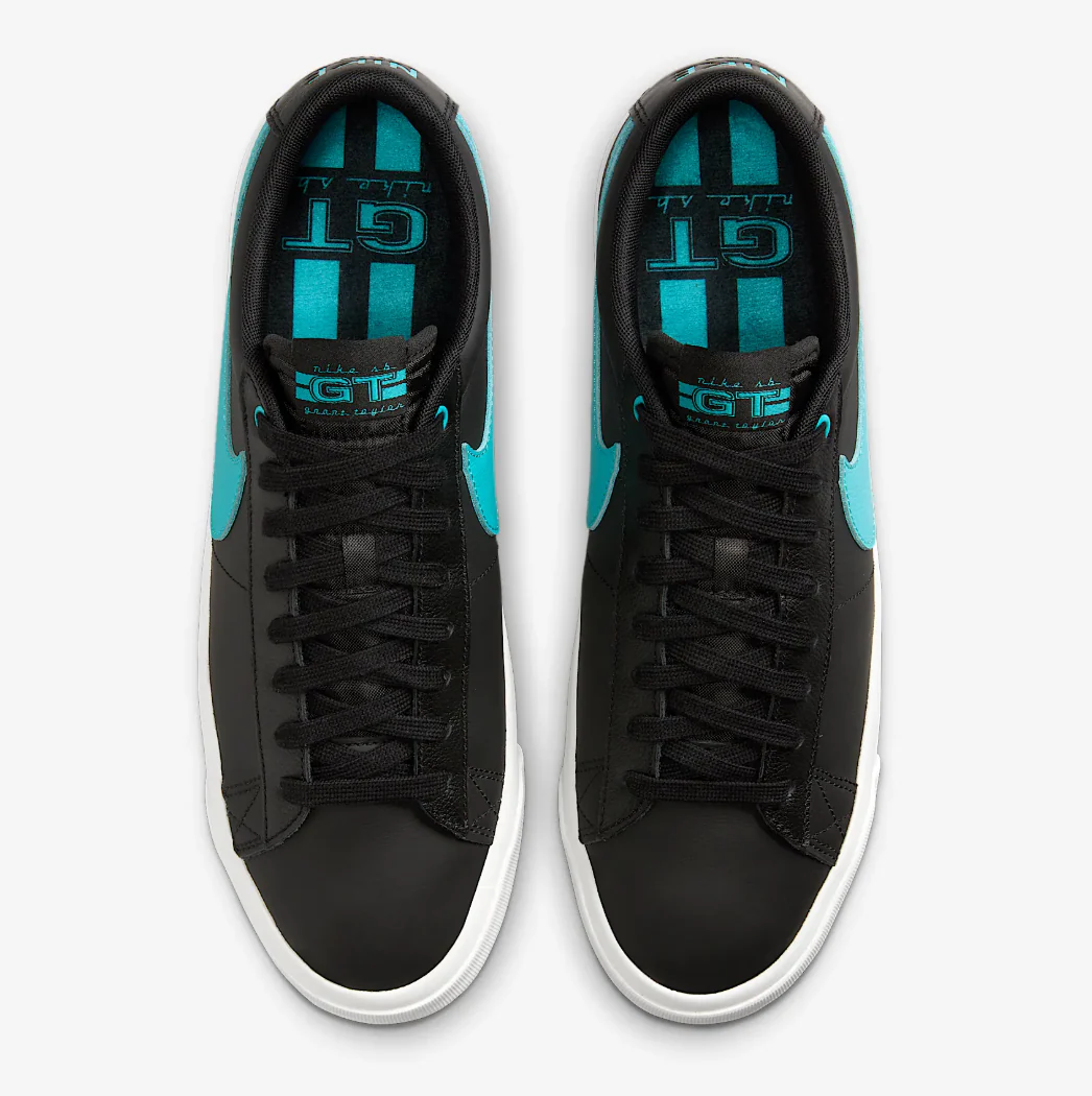 Nike SB Zoom Blazer Low Pro GT ISO (Black/Dusty Cactus-Black) - Image 3