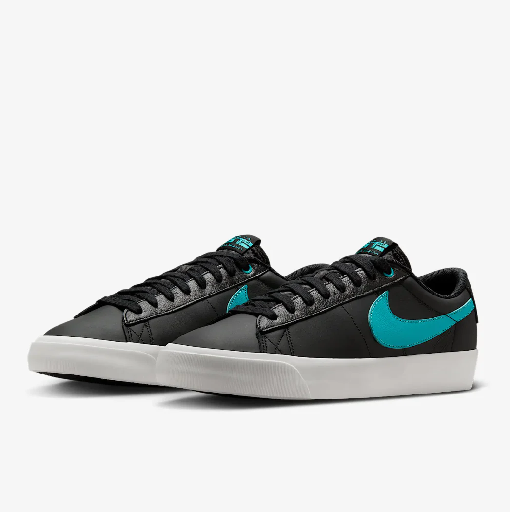 Nike SB Zoom Blazer Low Pro GT ISO (Black/Dusty Cactus-Black) - Image 4