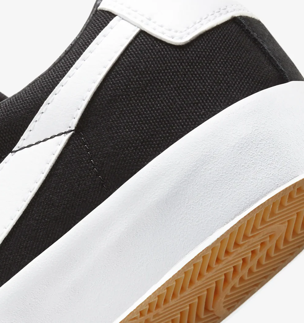 Nike SB Zoom Blazer Low Pro GT (Black/White) - Image 6
