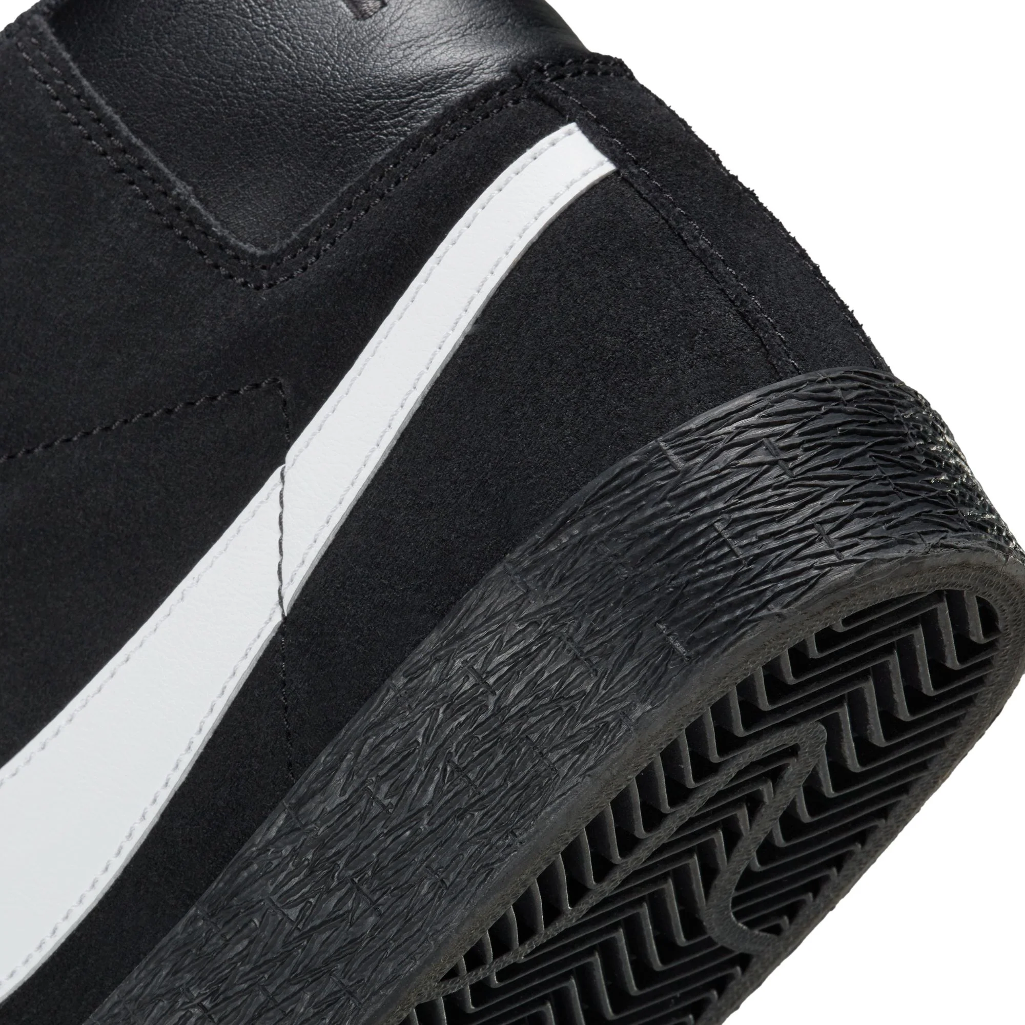 Nike SB Zoom Blazer Mid (Black/White-Black-Black) - Image 3