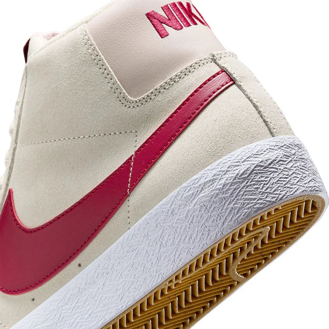 Nike SB Zoom Blazer Mid (Pale Ivory/Noble Red-Silt Red) - Image 4