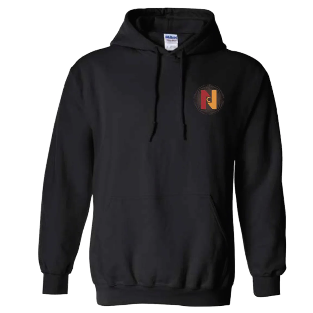 Nocturnal 'Bats' Pendleton Hoodie (Black) - Image 2