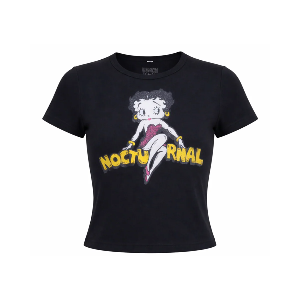 Nocturnal 'Betty' Baby Tee (Black)