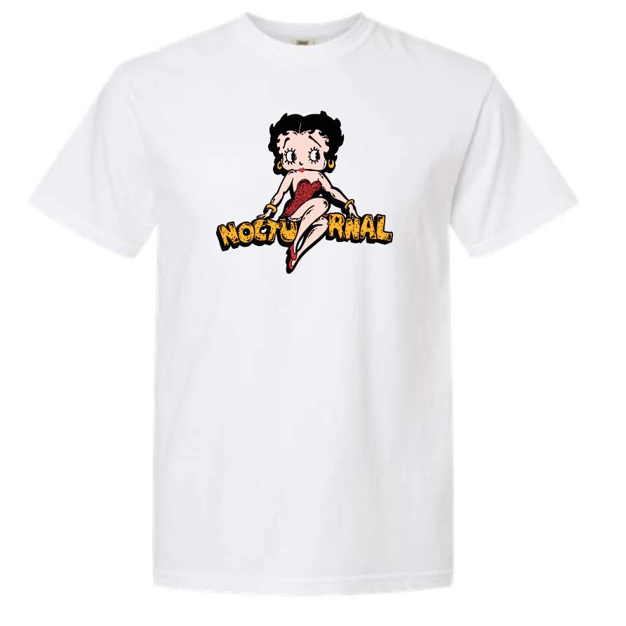 Nocturnal 'Betty' Tee (White)