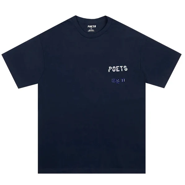 POETS CEE-LO SCREENED T-SHIRT (Navy)