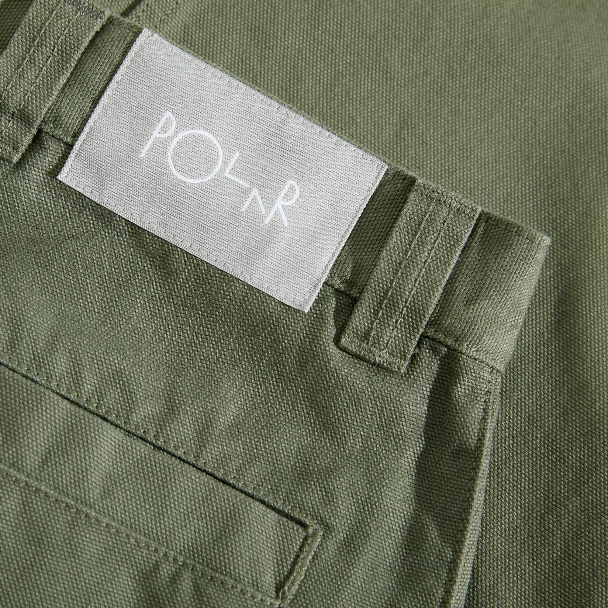 Polar 44! Canvas Pants (Grey/Green) - Image 3
