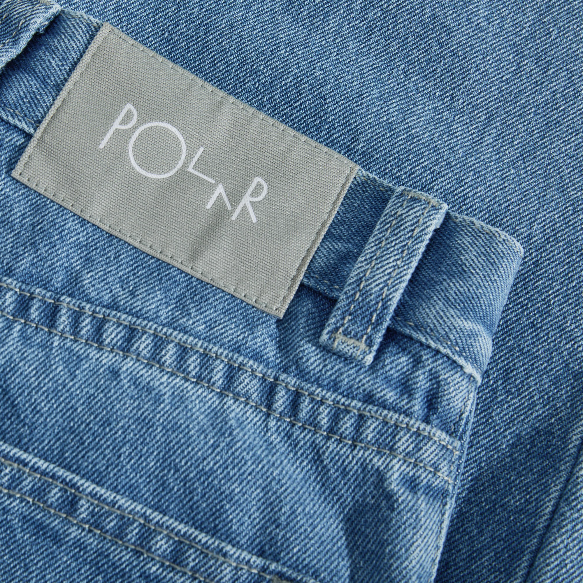 Polar '89! Denim Pants (Mid Blue) - Image 3