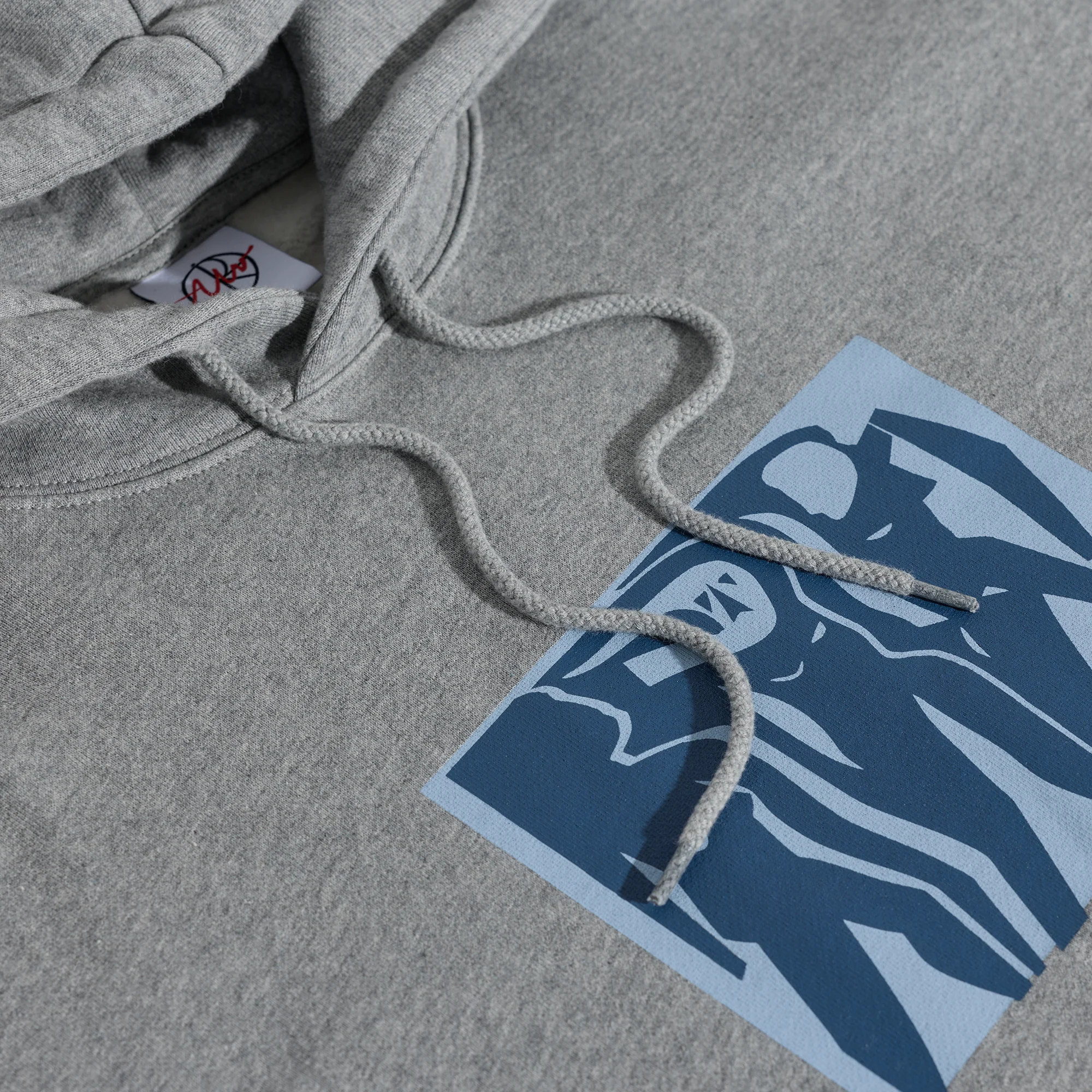 Polar Cut Outs Dave Hoodie (Heather Grey) - Image 3