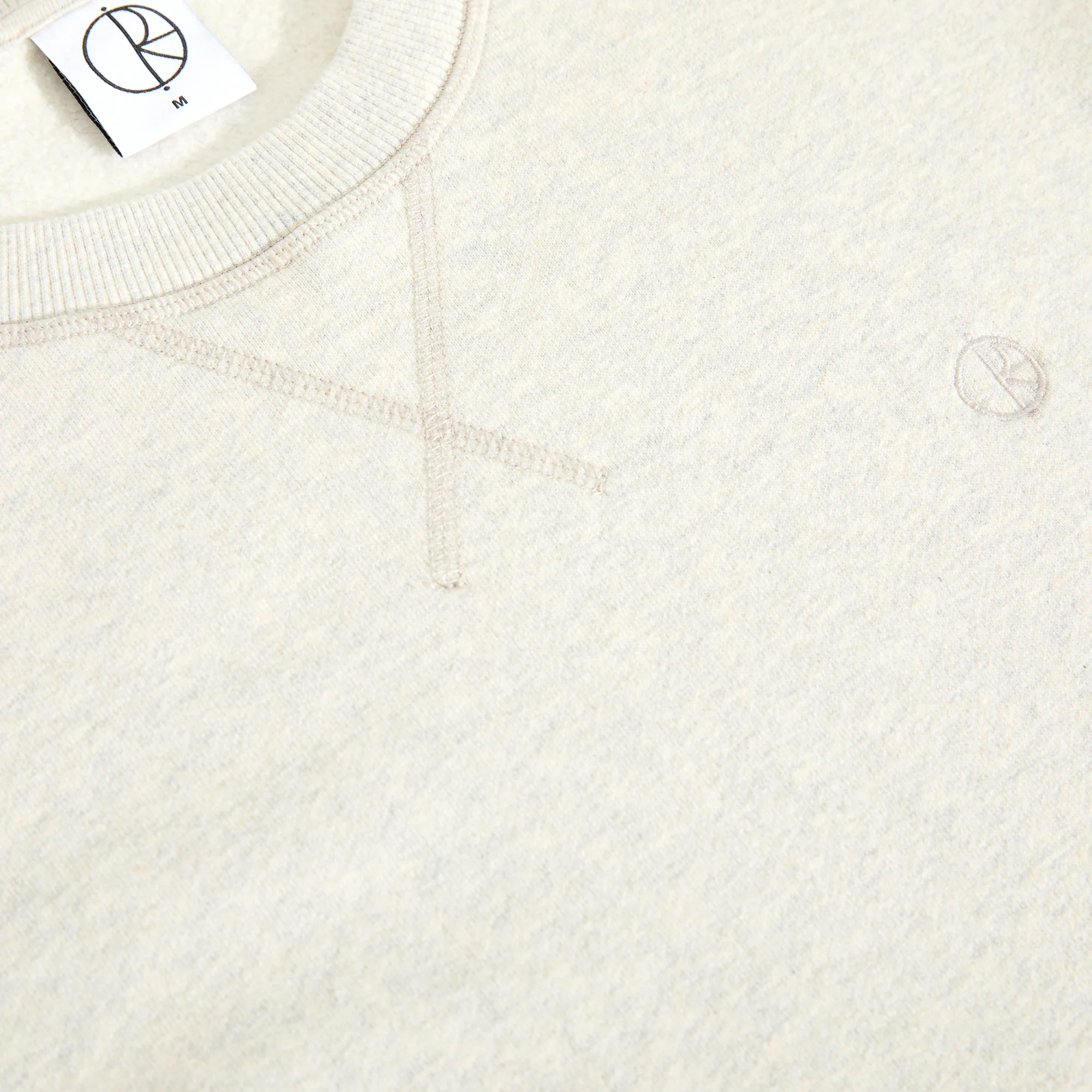 Polar Frankie Crew Neck (Ivory Grey Melange) - Image 3