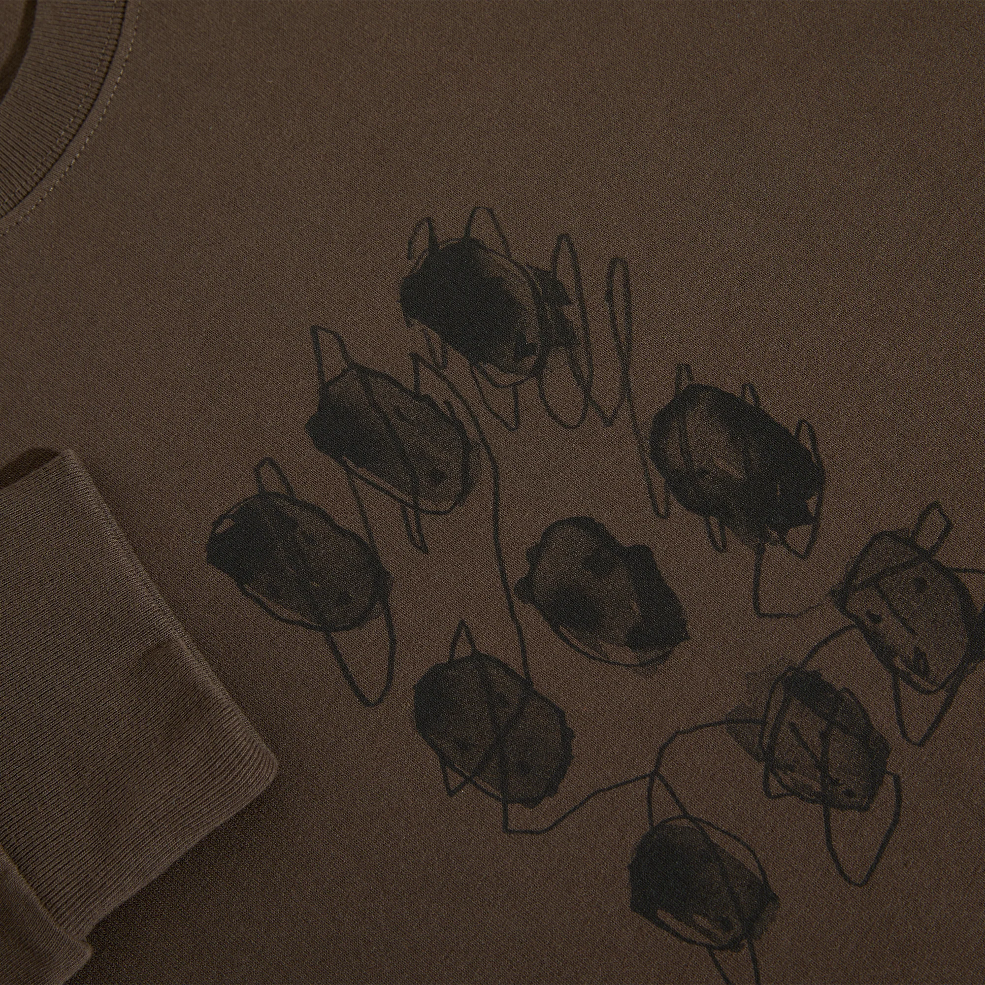 Polar Sequence Long Sleeve Tee (Brown) - Image 3