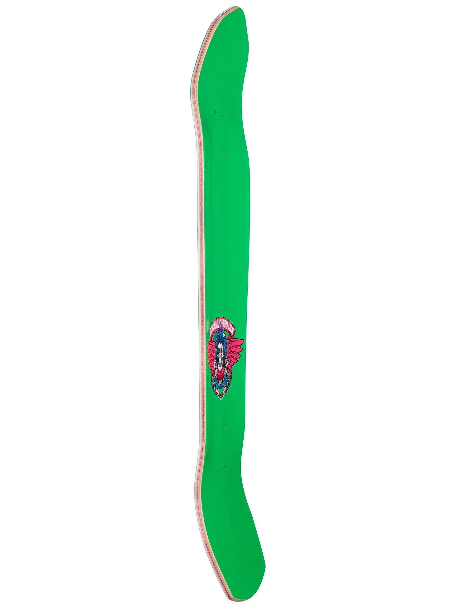 Powell Peralta Chris Hiett Skull (Green) Deck - Image 3