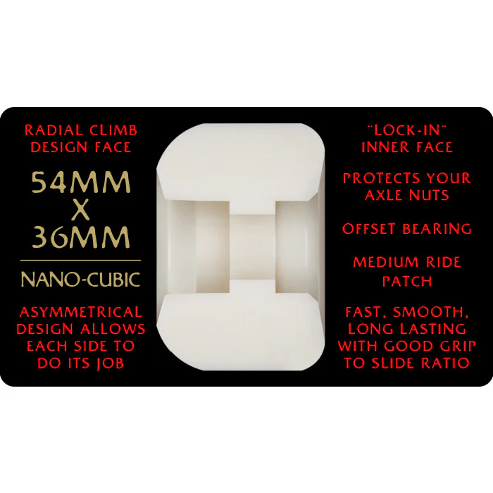 Powell Peralta Dragon Formula Nano Cubic (54mm 93a) - Image 3