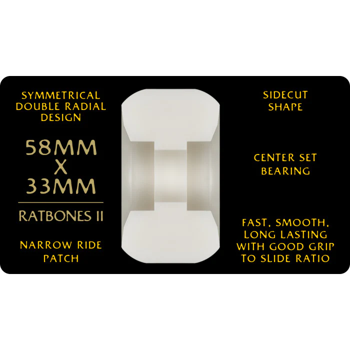 Powell Peralta Dragon Formula Ratbones II (58mm 95a) - Image 3
