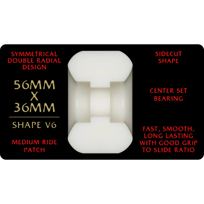 Powell Peralta Dragon Wheels V6 (56mm 93a) - Image 3