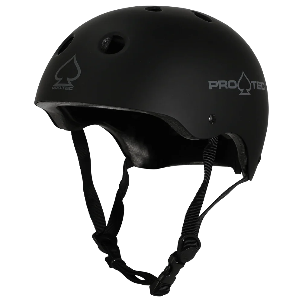Pro-Tec Classic Cert Skate Helmet (Matte Black)
