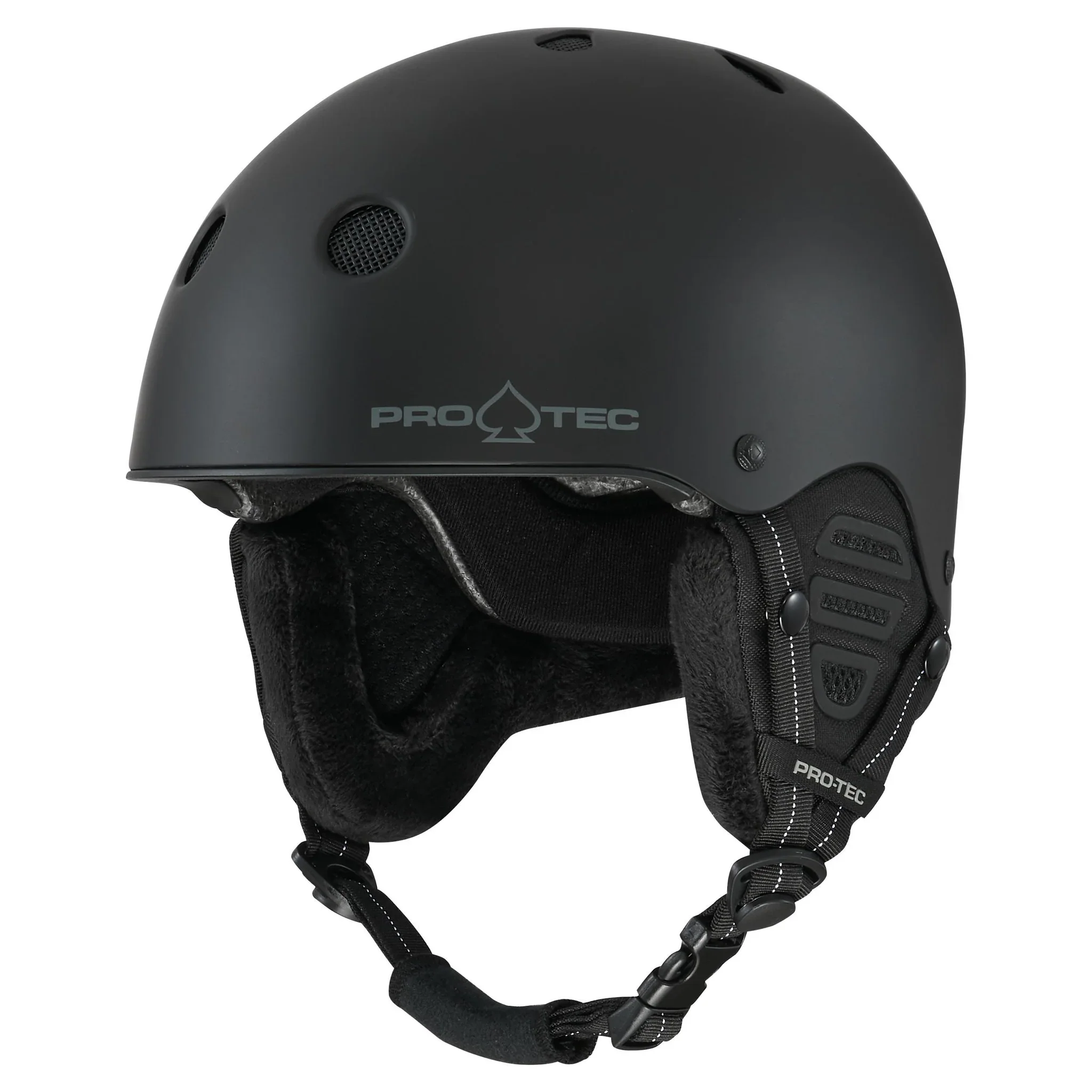 Protec Low Pro Snow Certified Helmet (Matte Black) - Image 3